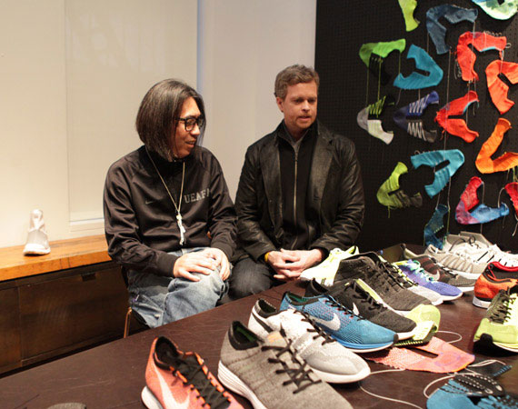 Hiroshi Fujiwara und Mark Parker