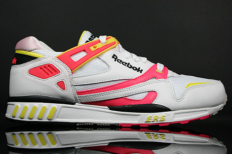 Reebok ERS 5000 White Pink Black Yellow