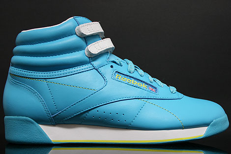 Reebok Freestyle Hi Int Brights Blue