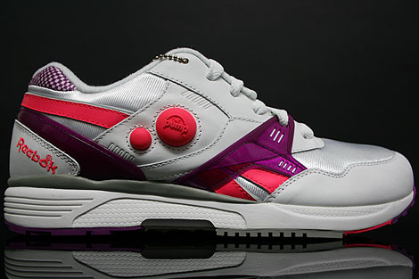 Reebok Pump Running Dual White Purple