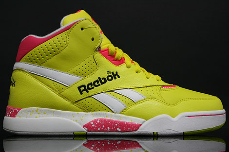 Reebok Reverse Jam Mid Yellow Pink